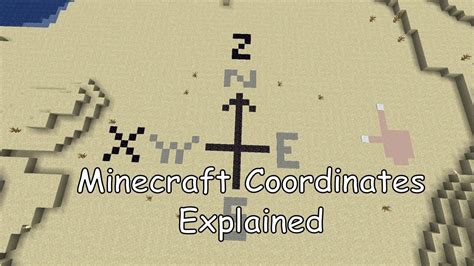 how to read coordinates in minecraft pe