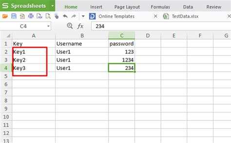 how to read data from excel in selenium c#