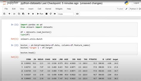 how to read data set in python