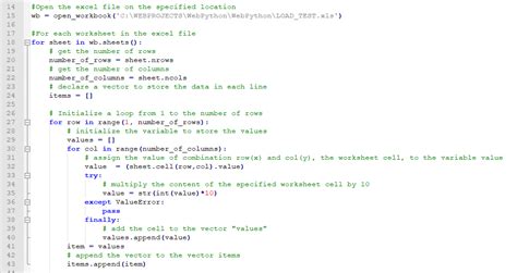 how to read excel file in python and insert into database
