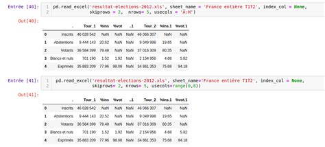 how to read excel file in python dataframe