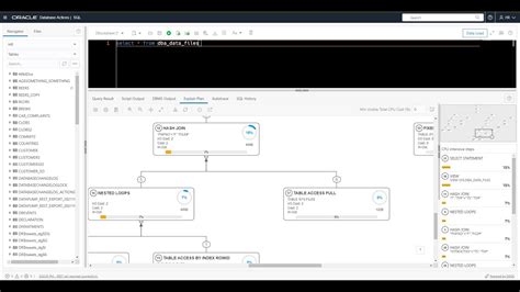 how to read execution plan in oracle sql developer