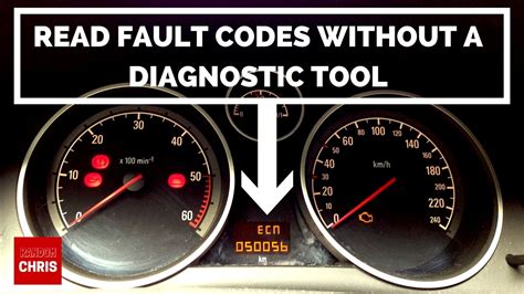 how to read fault codes without a diagnostic tool
