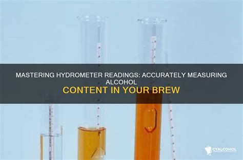 How To Read Hydrometer Alcohol Content
