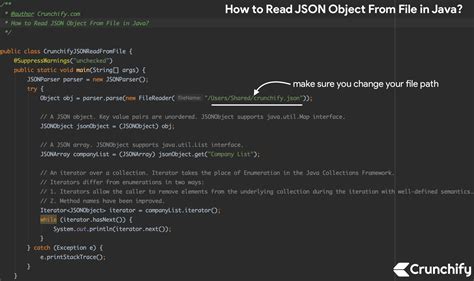 how to read json data in java