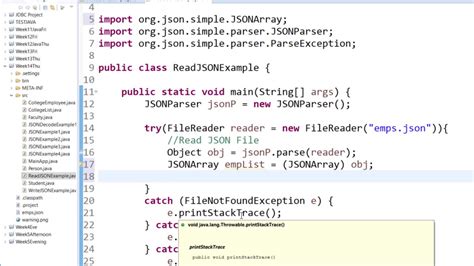how to read json file in java selenium