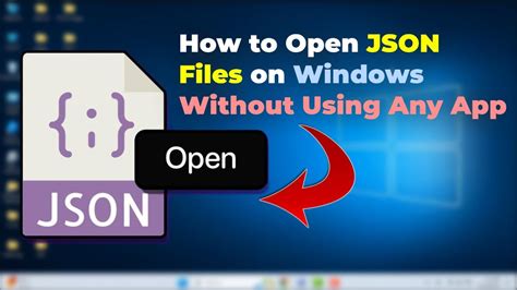 how to read json file in windows