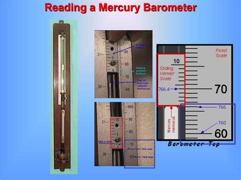 How To Read Mercury Barometer