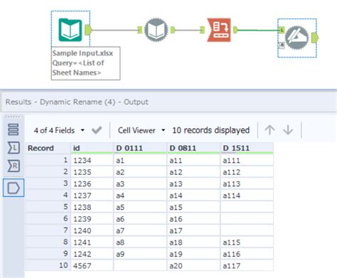 how to read multiple sheets in excel using alteryx