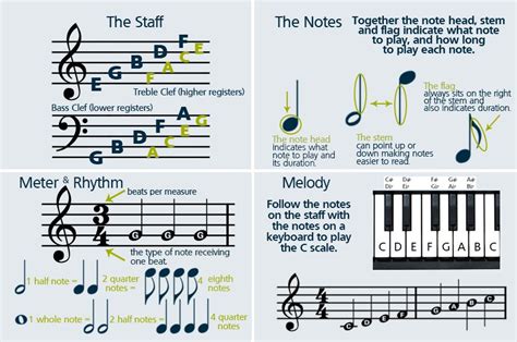 how to read music notes