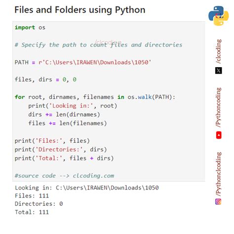 How To Read Number Of Files In A Folder In Python