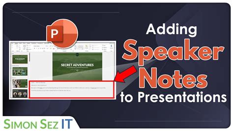 how to read speaker notes in powerpoint