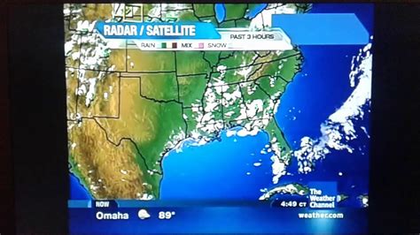 how to read weather channel radar maps
