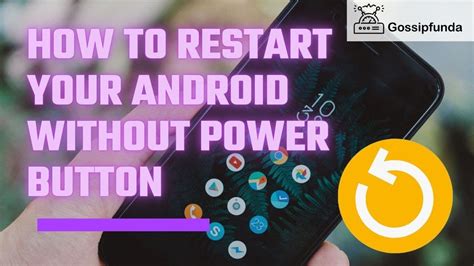 how to reboot android without button