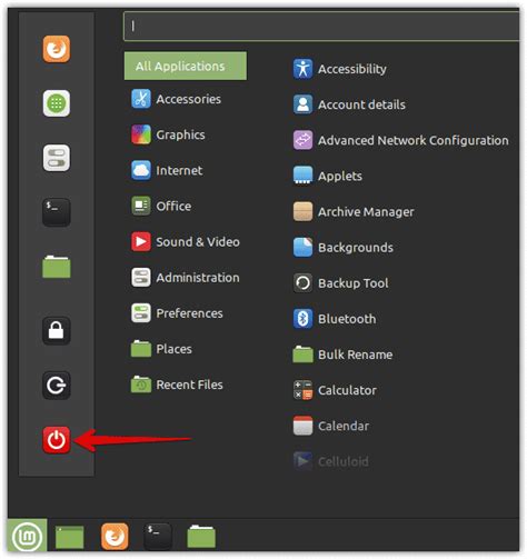 how to reboot in linux mint