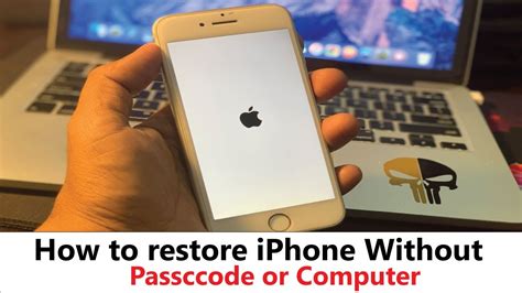 how to reboot iphone 6s without passcode