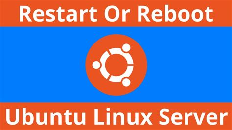 how to reboot linux