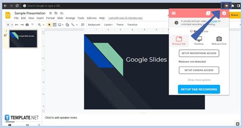 how to record a google slides presentation with screencastify