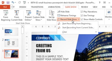 How To Record A Slide Show In Powerpoint