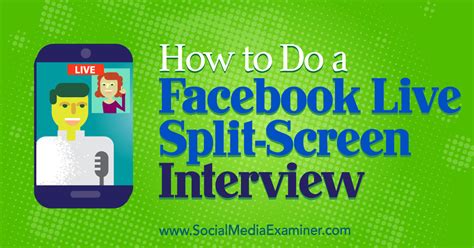 How To Record A Split Screen Interview