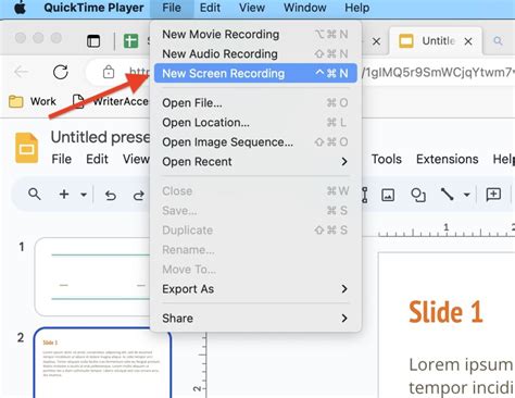 how to record audio on google slides on mac