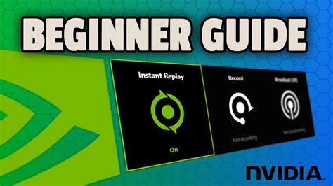How To Record Clips On Nvidia
