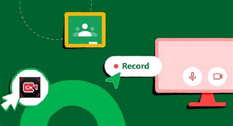 how to record on google classroom