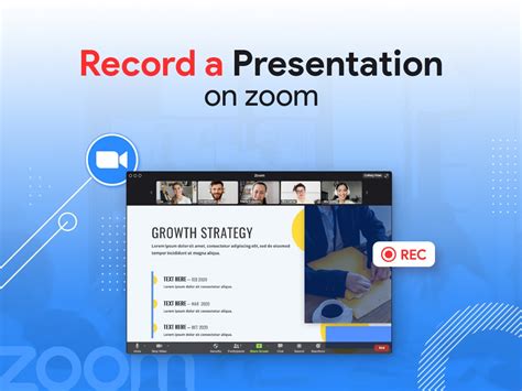 how to record powerpoint presentation with video in zoom