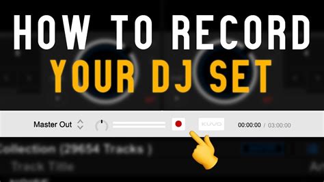 how to record set on rekordbox