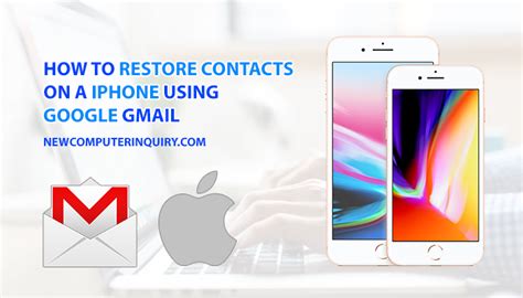 how to recover contacts from google to iphone