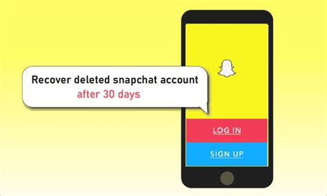 how to recover deleted snapchat account without password