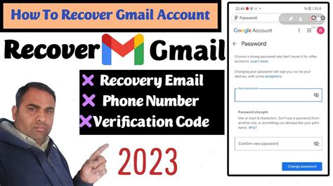 how to recover gmail password without confirmation reset code