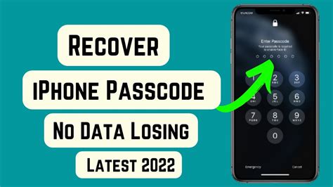 how to recover old iphone passcode