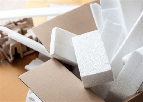 how to recycle styrofoam packing material