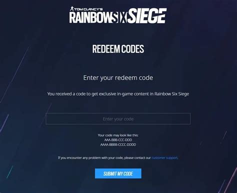 How To Redeem Rainbow Six Siege Code