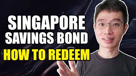how to redeem singapore savings bond