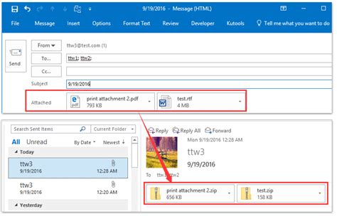 how to reduce attachment size in outlook