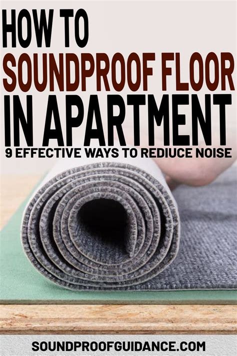 How To Reduce Floor Noise In Basement