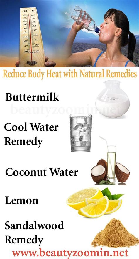 how to reduce inner body heat