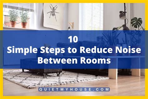 How To Reduce Noise In A Room