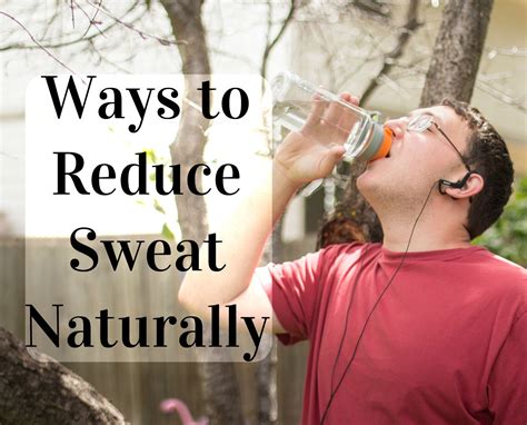 how to reduce sweating in summer