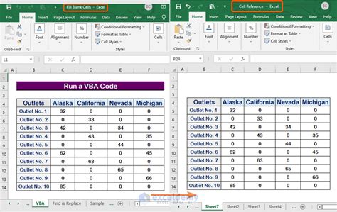 how to reference a cell from another sheet in excel vba