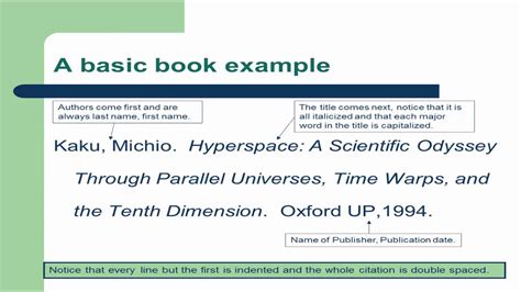 how to reference a textbook in mla format