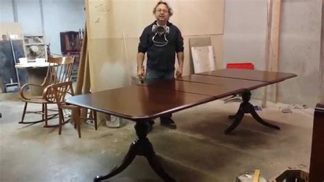 How To Refinish A Cherry Dining Table