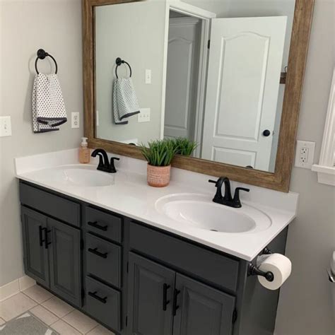 How To Refresh A Bathroom Vanity