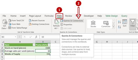 how to refresh data query in excel