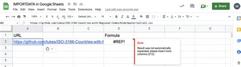 how to refresh import data in google sheets