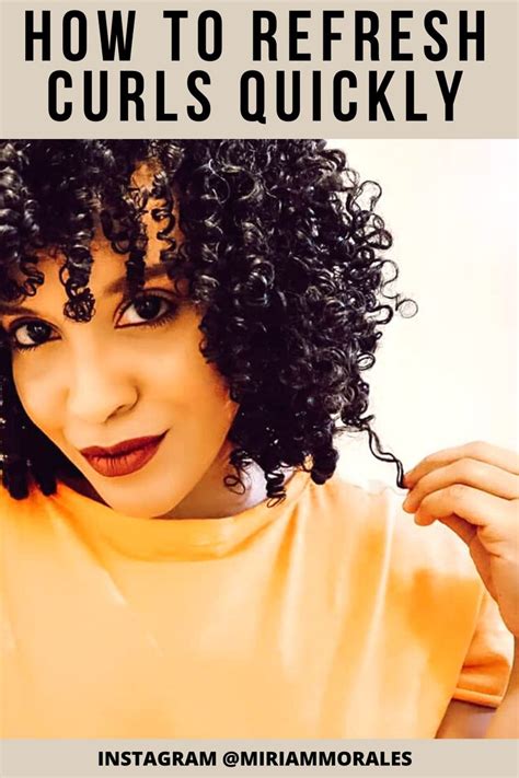 How To Refresh your curls YouTube
