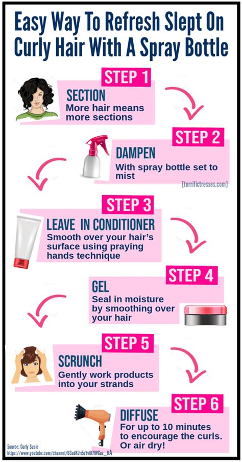 How To Refresh Slept On Curls  A Guide To Reviving Your Hair