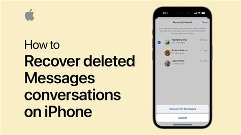 how to refresh texts on iphone
